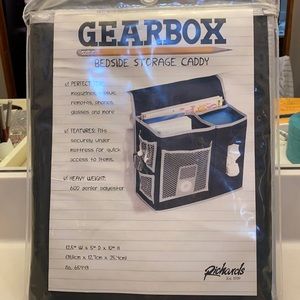 BEDSIDE STORAGE CADDY - NEW
